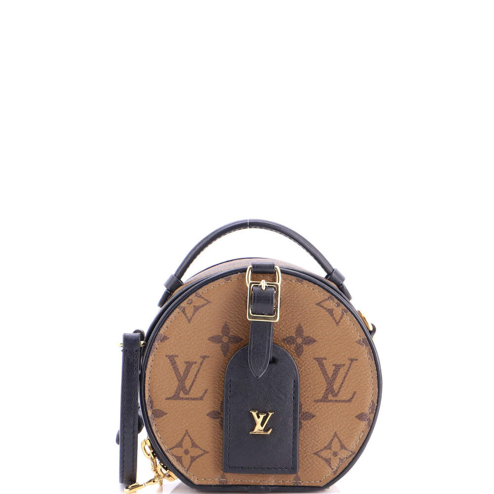 Louis Vuitton Mini Boite Chapeau Bag Reverse Monogram Canvas
